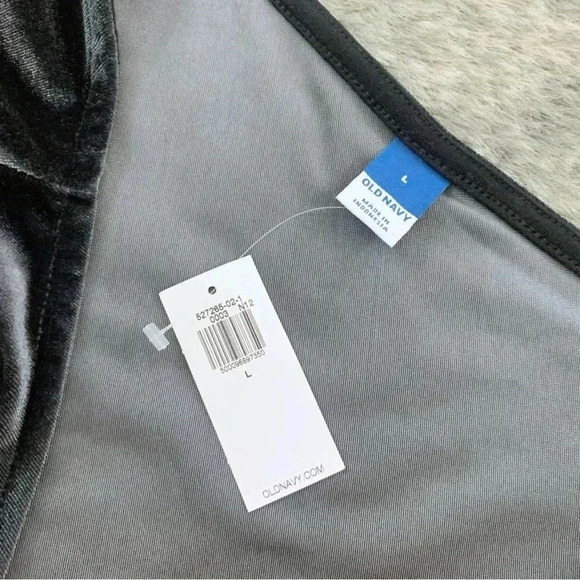 NWT Old Navy Velvet One Shoulder Top - Picture 5 of 11